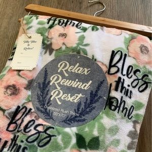 NEW Throw Blanket Bless This Home